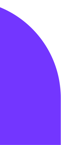 a purple background with a black border.