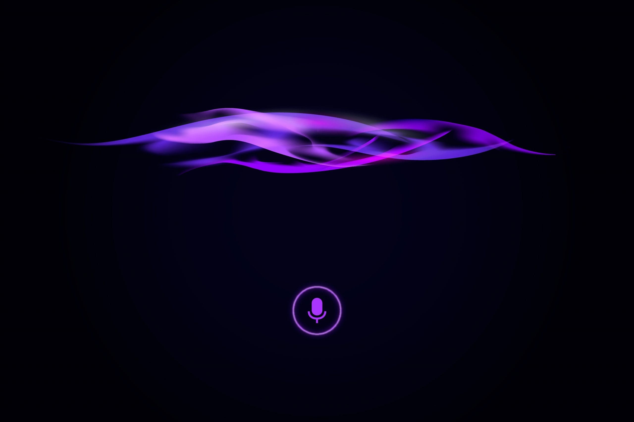 An image of a purple wave on a black background.